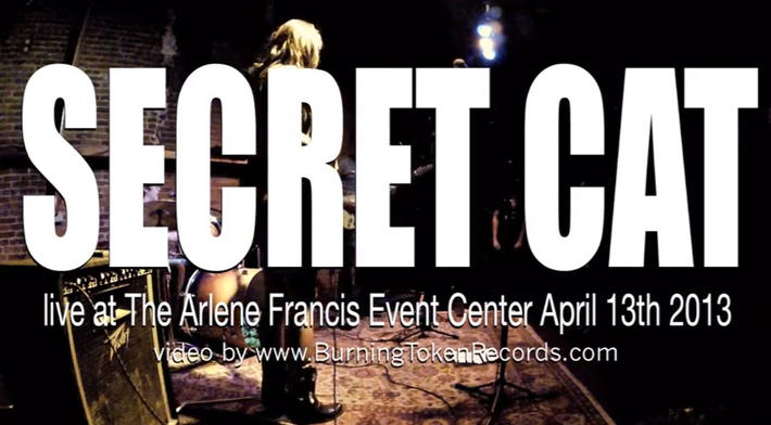 SECRET CAT live at the Arlene Francis Center April 13th 2013