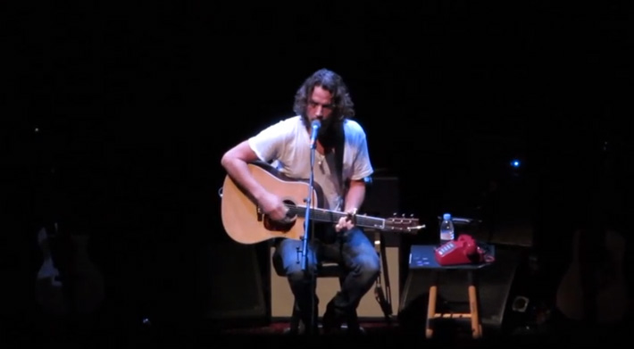 Chris Cornell captured performing Misery Chain at Nob Hill Masonic Center by Nurse Hh
