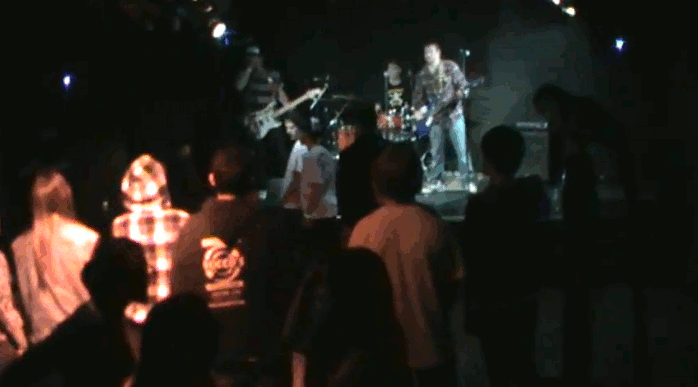 Stork, End of Man, live grainy video from someone's phone